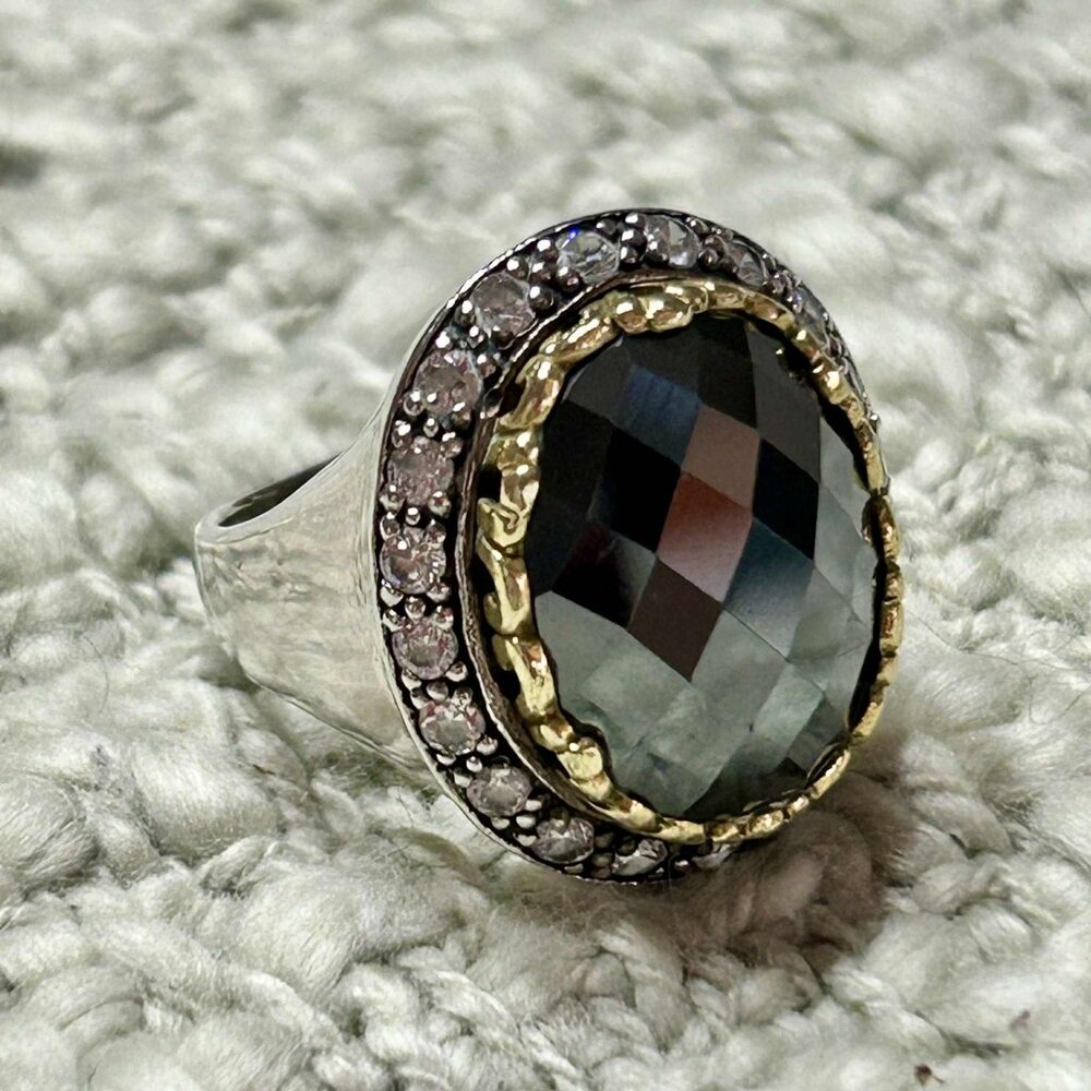 Silpada Sterling Silver Empress Ring Size 7